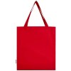 Sac shopping à soufflets Madras en coton recyclé 140 g/m² certifié GRS