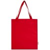 Sac shopping à soufflets Madras en coton recyclé 140 g/m² certifié GRS