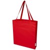 Sac shopping à soufflets Madras en coton recyclé 140 g/m² certifié GRS