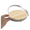 Enceinte Bluetooth® 4-en-1 Prixton de 10 W avec lumière LED et station de charge sans fil