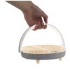 Enceinte Bluetooth® 4-en-1 Prixton de 10 W avec lumière LED et station de charge sans fil