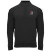 Sweatshirt Epiro à manches longues unisexe avec fermeture demi-zip