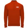 Sweatshirt Epiro à manches longues unisexe avec fermeture demi-zip