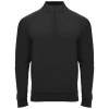 Sweatshirt Epiro à manches longues unisexe avec fermeture demi-zip