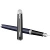 Stylo plume Waterman Hemisphere avec habillage palladium (encre bleue)