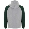 Sweat à capuche Badet unisexe bicolore