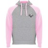 Sweat à capuche Badet unisexe bicolore