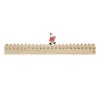 Calendrier en bois WALKING SANTA