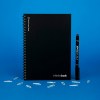 INFINITEBOOK PLAIN A5. Infinitebook avec couverture souple et 15 pages unies pour tableau blanc