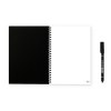 INFINITEBOOK PLAIN A5. Infinitebook avec couverture souple et 15 pages unies pour tableau blanc
