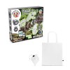 2 in 1 Fossil Excavation Kit V. Jeu éducatif livré avec un sac cadeau pliable en 190T