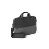 GENOA. Sacoche matelassée pour ordinateur portable 15" en polyester recyclé haute densité 600D