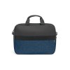 GENOA. Sacoche matelassée pour ordinateur portable 15" en polyester recyclé haute densité 600D