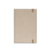DICKINSON. Bloc-notes A5 en papier de canne à sucre 88 % avec pages lignées