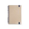 PROUST. Cahier A5 avec anneaux et papier de canne à sucre avec pages unies