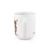 REINDEER. Tasse avec impression de Noël 330 mL