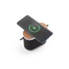 GUETTA. Enceinte portable de 5 W avec chargeur sans fil ultra-rapide de 15 W et autonomie de 2 h en bambou et 100 % rPET