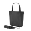 SKYLAR. Parapluie pliable 21" en pongé 190T avec ouverture automatique