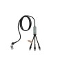Câble display 5-en-1 ultra fast charge 100W (Stock)