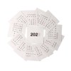 Calendrier Bureau Ensemencé - Krily