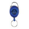 Porte-clés à clip extensible en ABS recyclé RCS