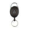 Porte-clés à clip extensible en ABS recyclé RCS