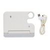 Double chargeur 15W en plastique RCS avec emplacement iWatch