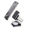 Chargeur 15W pliable 3 en 1 en aluminium recyclé RCS  Terra