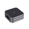 Chargeur 15W pliable 3 en 1 en aluminium recyclé RCS  Terra
