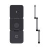 Chargeur 15W pliable 3 en 1 en aluminium recyclé RCS  Terra