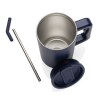 Mug Cube 800ml en acier recyclé certifiée RCS