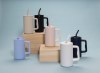 Mug Cube 800ml en acier recyclé certifiée RCS