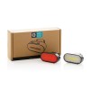 Set d'éclairage de vélo via USB en plastique RCS Lumino