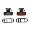 Set d'éclairage de vélo via USB en plastique RCS Lumino