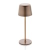 Lampe de table rechargeable par USB en plastique RCS Zenic