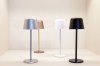 Lampe de table rechargeable par USB en plastique RCS Zenic