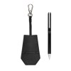 Set porte-clés et stylo en PU recyclé RCS Swiss Peak Tula
