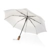 Mini parapluie 21 à ouverture auto en bois d'acacia Kaycey