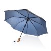 Mini parapluie 21 à ouverture auto en bois d'acacia Kaycey