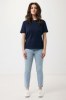 T-shirt coupe boxy en coton recyclé Iqoniq Teide