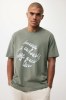T-shirt coupe boxy en coton recyclé Iqoniq Teide