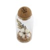 Terrarium boule liège fleurs séchées