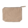 Trousse de maquillage en coton recyclé Cressida