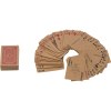 Set de 2 jeux de cartes en carton recyclé Arwen