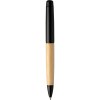 Stylo bille twist en acier inoxydable et bambou Anke