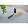 Stylo bille twist en acier inoxydable et bambou Anke