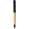 Stylo bille twist en acier inoxydable et bambou Anke