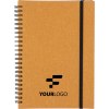 Carnet A5 en cuir recyclé Egon