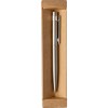 Stylo bille twist en acier inoxydable recyclé Hannelore