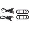 Set composé de lampes à vélo Elisabeth